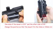 Прицел коллиматорный 1х30. Red dot. Блиц.