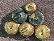 Пуговицы СА и МВД СССР. 1951 г. репарация.