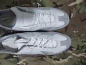 Кожаные тренировочные кроссовки Bundeswehr (белые). ВС Германии, оригинал. Размер 280