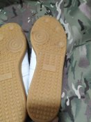 Кожаные тренировочные кроссовки Bundeswehr (белые). ВС Германии, оригинал. Размер 280
