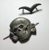 Кокарда ss " Totenkopf " Assmann