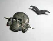 Кокарда ss " Totenkopf " Assmann
