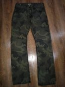 Брюки True Religion - Ricky США в камуфляже Woodland. Штаны (джинсы) милитари б/у р.31 (лот №1)