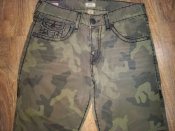 Брюки True Religion - Ricky США в камуфляже Woodland. Штаны (джинсы) милитари б/у р.31 (лот №1)