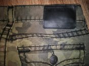 Брюки True Religion - Ricky США в камуфляже Woodland. Штаны (джинсы) милитари б/у р.31 (лот №1)