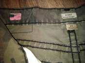 Брюки True Religion - Ricky США в камуфляже Woodland. Штаны (джинсы) милитари б/у р.31 (лот №1)