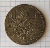 Копия редкой медали периода 3 Рейха.штамп.
