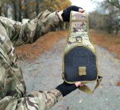 рюкзак однолямочный 7 литров, тактическая военная сумка .