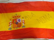 Флаг Испании именной  сувенирный