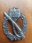 Нагрудний штурмовий піхотний знак (нім. Infanterie Sturmabzeichen)
