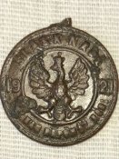 Медальйон 1921р. «Шльонск наш».