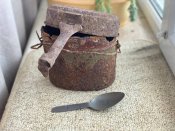 Немецкий Котелок М42 и ложка