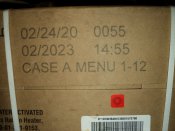 MRE, американские сухпайки , 2 ящика