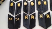 Петлицы армии СССР 20 пар со знаками+20 чистых пар