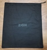 Мешок Zign №1, для хранения небольших вещей, чёрный, Испания