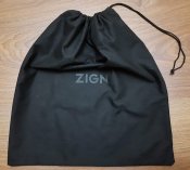 Мешок Zign №1, для хранения небольших вещей, чёрный, Испания