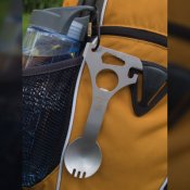 CRKT eat'n Tool 9110KC Eat N' Tool Silver Multi Tool, X-Large