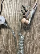 Гарнитура скрытого ношения Kenwood KHS-8BЕ бежевая.