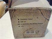Кружка нержавіюча 0.5л нова