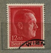 Почтовые марки, рейх (1 шт). День рождения Гитлера