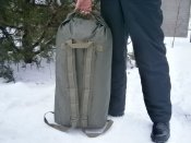Транспортний баул - рюкзак РТ-70, 70 літрів, вертикальна загрузка.