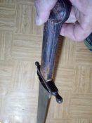 Австрийский саперный тесак обр. 1853г.