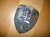 Кокарда молодіжновійськової організації "Левентє".Угорщина.