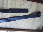 Ремінь Брючний, truser Belt 3,5 см., чорний, шкіра, оригінал Британія талія до 95