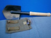 Мала піхотна лопата СРСР 1988 р. з чохлом, оригінал. (1 шт.)