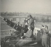 Немецкая стальная 3,7cm гильза от Flak-18