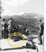 Тубус для немецкого 7,5cm снаряда Pak-40