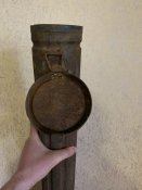 Тубус для немецкого 7,5cm снаряда Pak-40
