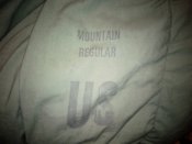 Спальный мешок пуховый, US Mountain M-1949 Type 1 - спальник армии США, б/у. №20
