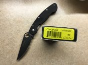 Нож Spyderco Military номерной (3) из первых выпусков