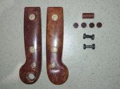 Бакелитовые накладки на штык-нож 6х3 АКМ