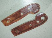 Бакелитовые накладки на штык-нож 6х3 АКМ