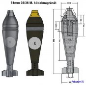 Ковпак захисний шрапнельника М-99, клейма.