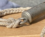 Свисток Гитлерюгенд с родным шнурком (3 рейх)