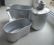 Котелок ВДВ комбинированный 3в1 с чехлом (1 шт.)