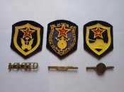 3 шеврона СА , 3 заколки