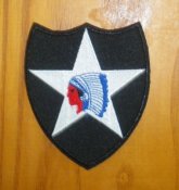 шеврон США  2-я пех.дивизия