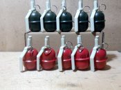 5+5 Пять газовых(GG-t) и пять светошум. устройств(SG-1t) с активной чекой-аналог УЗРГМ
