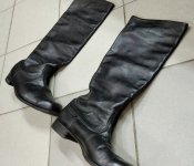 Сапоги офицерские хромовые (45р.)