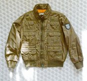 эксклюзивный бомбер-пилот Freebase б/у, размер L-XL