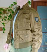 эксклюзивный бомбер-пилот Freebase б/у, размер L-XL