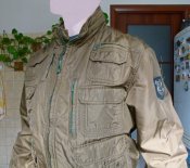 эксклюзивный бомбер-пилот Freebase б/у, размер L-XL
