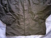 Мембранная военная куртка Gore-Tex по типу М-65 в цвете олива размер 112-116 III-IV Австрия. Лот №1