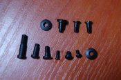 Винты и гайки на царский Наган, комплект (1 шт.)