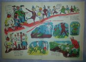 сатырычны лісток "партызанская дубінка" №4-5 чэрвеня 1942г размер листа 250х350 (полиграфия)