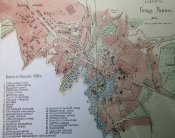 План Ровно Рівне поручика Каверина 1896 года